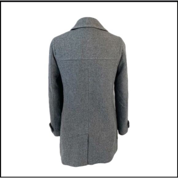 BANANA REPUBLIC WOOL TOGGLE COAT Sz XS - Picture 4 of 8